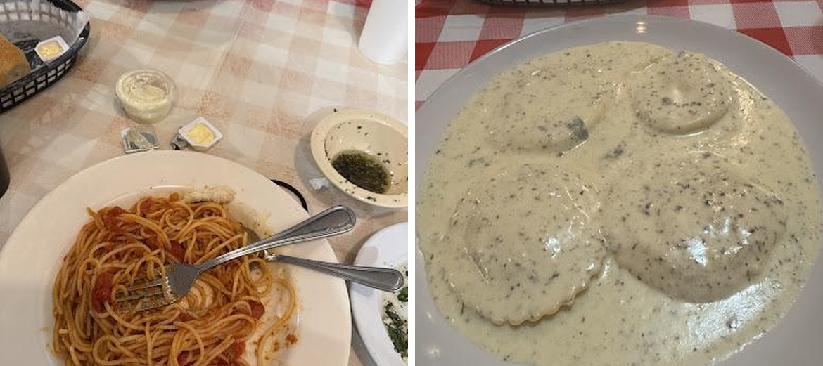 Italian Cafe Menu